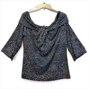 H Halston Off Shoulder Blouse